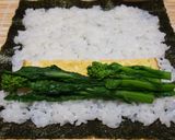 菜の花の巻き寿司作り方4写真