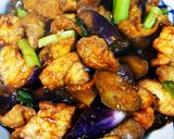 茄子と油揚げの味噌炒め作り方7写真