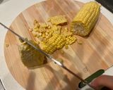 とうもろこしのバターごはん作り方1写真