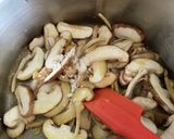 おうち居酒屋大根と椎茸のガーリック炒め煮作り方3写真