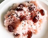 甘納豆のお赤飯　　　　我が家の味作り方6写真