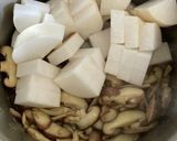 おうち居酒屋大根と椎茸のガーリック炒め煮作り方4写真