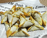 餃子の皮で揚げないサモサ作り方6写真