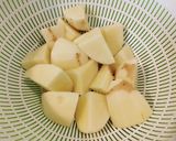 ブロッコリーと焼き卵のポテサラ作り方1写真