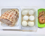 梅干しと芋焼酎による煮豚の醤油漬け作り方1写真