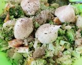 ブロッコリーと焼き卵のポテサラ作り方11写真