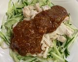 生姜味噌の棒棒鶏　おうち居酒屋作り方6写真
