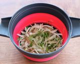火を使わない★玉ねぎと豚ひき肉のオムレツ作り方2写真