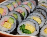 菜の花の巻き寿司作り方5写真