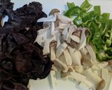 きくらげがメインの中華炒め作り方1写真