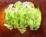 レタスのオイスターソース炒め作り方1写真