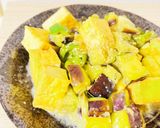 【癖になる！】なすと揚げ豆腐の味噌マヨ作り方4写真