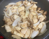 マンダイと玉ねぎで　ポン酢照り焼き作り方4写真