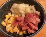 炊飯器で炒飯作り方1写真