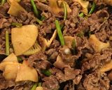 牛こまと筍の中華風炒め作り方4写真