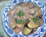 鯖缶＋茄子＋ピーマンのピリ辛油味噌炒め作り方6写真