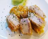豚しゃぶ肉と長芋とチーズのカツレツ風作り方9写真
