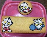 ウルトラマン☆ムースのバースデーケーキ♪作り方15写真