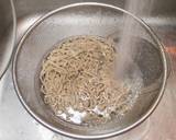 かつおたたきと薬味の冷たい蕎麦作り方4写真