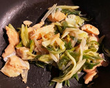 鮭とねぎの酒蒸し焼き作り方7写真