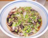 かつおたたきと薬味の冷たい蕎麦作り方6写真