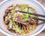かつおたたきと薬味の冷たい蕎麦作り方7写真