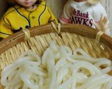 リカちゃん♡うどん(ホルモン鍋〆たらこ)作り方1写真