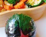 女子学生のお弁当(2022.6.9)作り方3写真