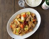 韓国料理のチムタク（鶏の甘辛煮）作り方9写真