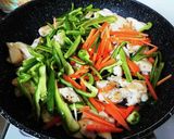 鶏むね肉でチンジャオロース作り方6写真