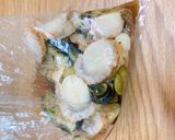 おうち居酒屋！ほたてとなすのポン酢和え作り方3写真