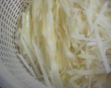豚肉じゃがいもの和風チンジャオ風味作り方1写真