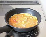カニカマで、簡単定番の【天津飯】作り方5写真