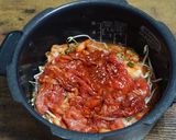 雑穀米でつくる【ビビンバ風混ぜご飯】作り方2写真