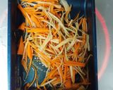 【♪お弁当】きんぴらごぼう（炒めない）作り方8写真