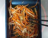 【♪お弁当】きんぴらごぼう（炒めない）作り方7写真