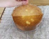 湯煎なし！ふわふわスポンジケーキ18cm作り方9写真