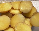 揚げこじゃがのカイエンペッパーチーズ焼き作り方2写真