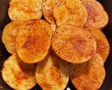 揚げこじゃがのカイエンペッパーチーズ焼き作り方4写真