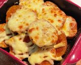 揚げこじゃがのカイエンペッパーチーズ焼き作り方6写真