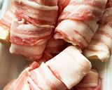 少ないお肉で満足 高野豆腐の豚ばら巻き作り方3写真