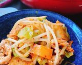 ご飯ががっつりススム！豚キムチ作り方6写真