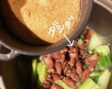 ほたるいかとちんげん菜のチーズパスタ作り方7写真