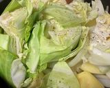 新じゃが、玉ねぎ、キャベツの煮込み作り方3写真