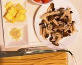 めちゃうめえサーモンとしめじのパスタ作り方1写真
