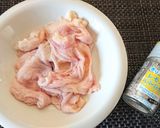 無駄なく活用！【パリパリやみつき鶏皮】作り方1写真