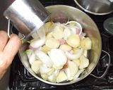ベーコンじゃが芋煮♪簡単潤い不足漢方薬膳作り方5写真