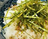 かんたん一手間ごはん●ふりかけ海苔ごはん作り方1写真