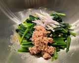Komatsuna Salad作り方8写真