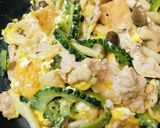 豚肉&しめじ●ゴーヤーチャンプルー作り方3写真